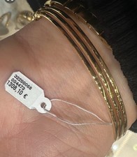 bracelet jonc or 18 carats 1