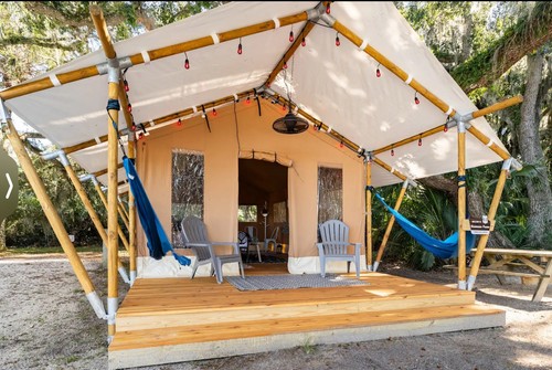 Safari tent for glamping - tent,