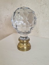 Boule escalier cristal - d'escalier, en