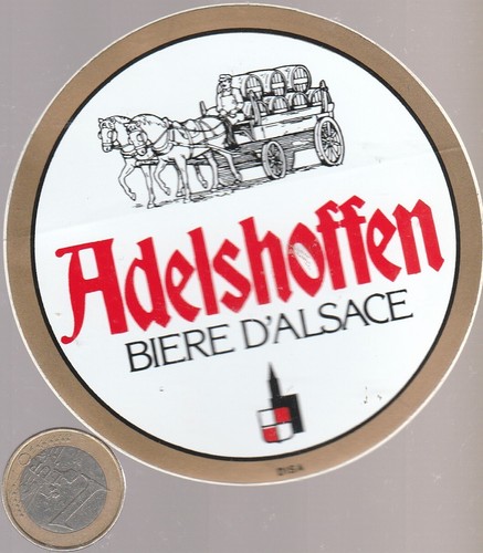 Autocollant bière - autocollant.,