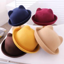 Garçons Filles Feutre Chapeau