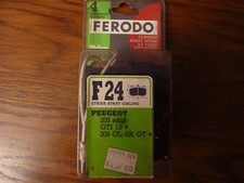 PEUGEOT 205 GTI.1,6 L.205. 309 GL.SR.GT. 4 plaquettes frein avant FERODO GIRLING