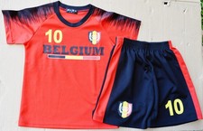 Ensemble Maillot / short foot enfant → BELGIUM N° 10  / Taille 8 ans / NEUF
