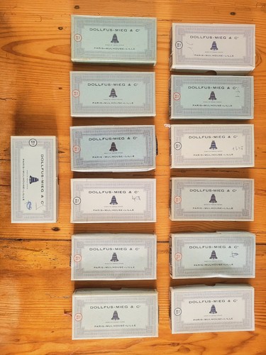 Lot boîtes retors - de,