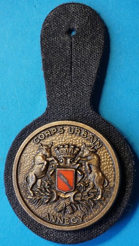 Insigne corps urbain - insigne, annecy