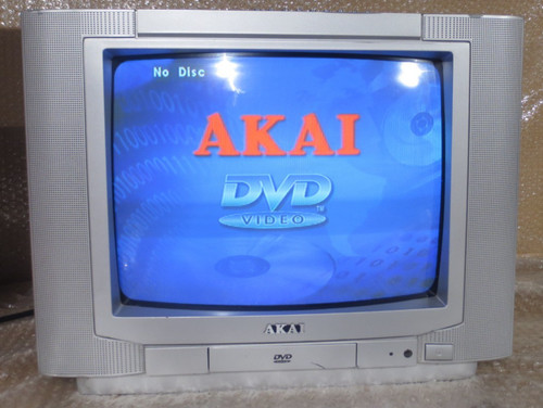 Akai ctd1390 color tv - ctd1390, dvd