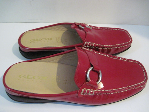 Geox respira red patent - geox,