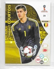 Carte Adrenalyn Russie 2018 - N°028 - Belgique - Thibaut Courtois
