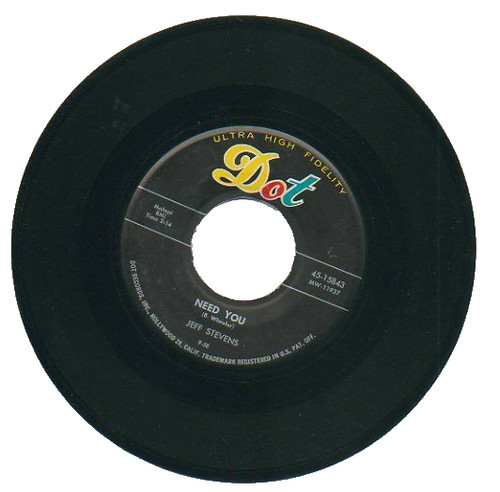 Jeff stevens rpm record - stevens,