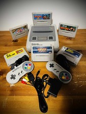 Console NINTENDO Super FAMICOM+ Câble et Alim 220v +2 Manette + 6 Jeux 