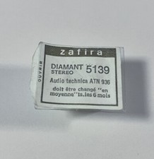 NOS ZAFIRA ! AUDIO TECHNICA ATN-936 Diamant Stereo 5139 New Boxed Diamond