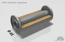 Silencieux Universel Inox Rond