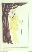 Gravure Mode Costume Parisien