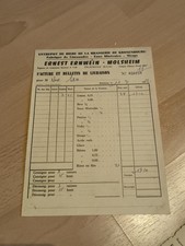 Lot 20 Factures Anciennes