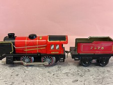 JOUET LOCOMOTIVE VAPEUR TOLE