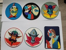 Lot De 6 Patch Thermocollant Brodé Goldorak 9cm .