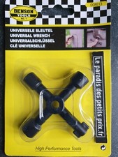Clé Universelle,clé 4 voies pour armoire électrique, radiateur,gaz.livré suivi