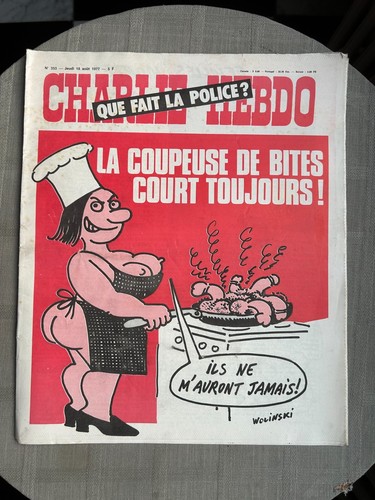 Charlie hebdo 353 august - charlie,