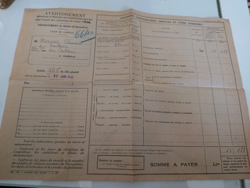 Ancien avertissement - ancien,