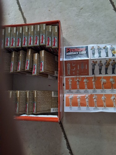 Preiser military lot de - military,