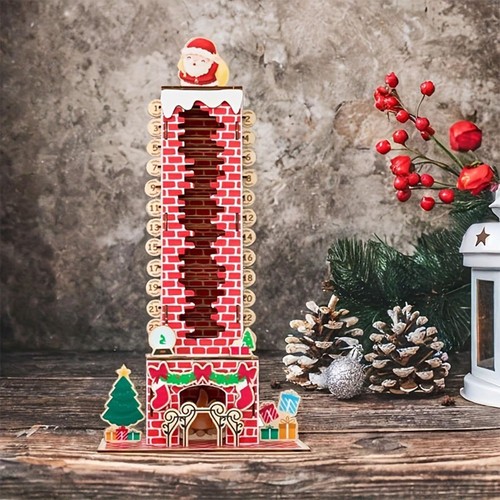 Calendrier avent en bois - en,