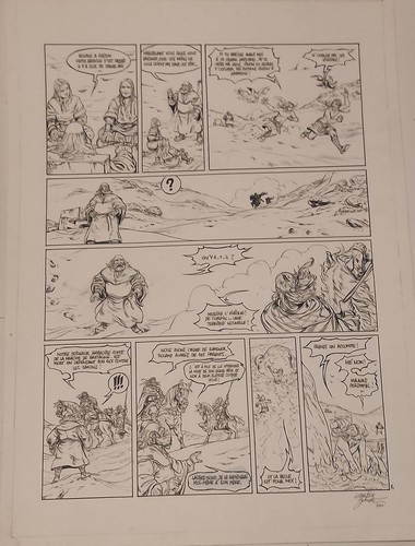 Planche originale durandal - originale, bd