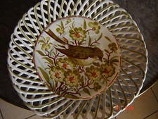 Assiette décorative en