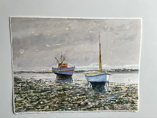 Aquarelle originale - aquarelle, de