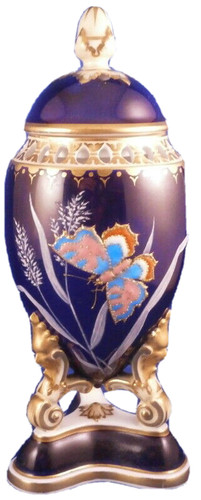 Vase émail surélevé en - vase,