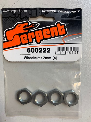Serpent ecrous roue 17mm - rc,
