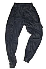 "ZARA" PANTALON CARGO POCHES AUX JAMNES TISSU EFFET DAIM T.XS = 34/36