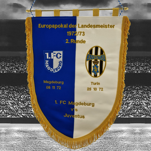 Fanion brodé fc - brodé, magdeburg