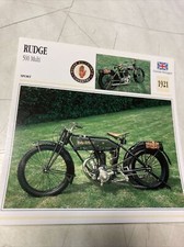 Rudge 500 Multi 1921 fiche