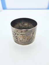 Rond de serviette en argent