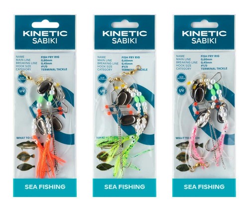 Kinetic sabiki fish fry bac - kinetic,