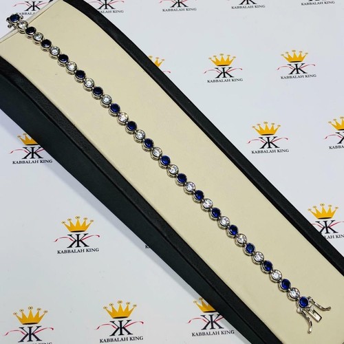 Platine argent sterling bleu - platine,