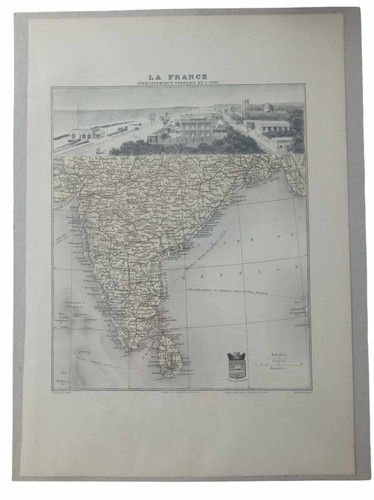 Carte geograhique xix eme - xix,
