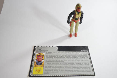 Ferret gi joe hasbro - ferret,
