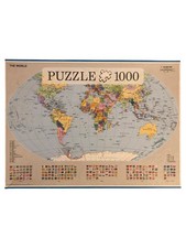 Puzzle Carte du Monde 1000
