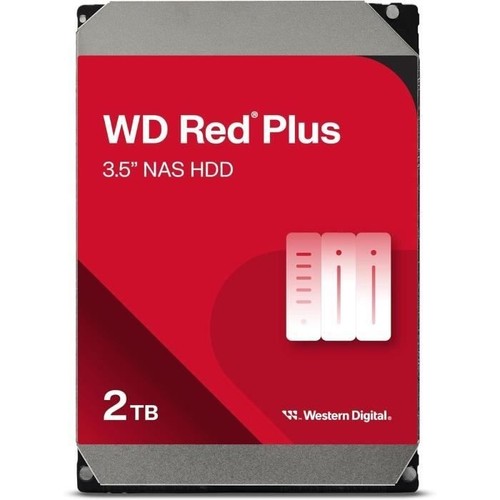 Western digital 2to hdd - hdd, red
