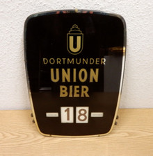 Calendrier Éternel Dortmunder Union Bière 38x26 Miroir Publicitaire Années 30 40