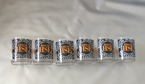 Lot verre à rhum - 6+,