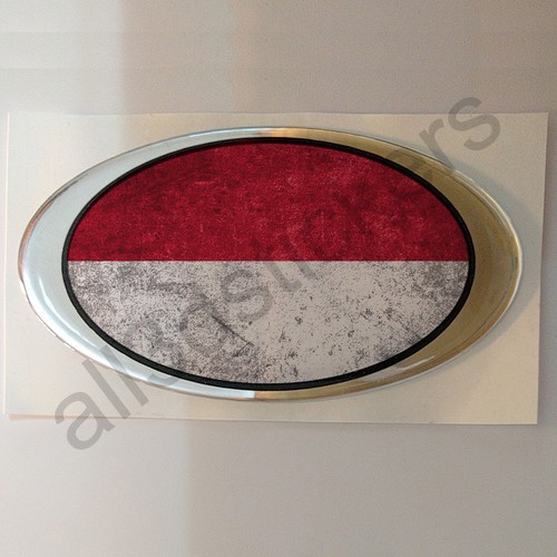 Autocollant monaco ovale sale - monaco,