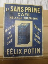 CARTON PUBLICITAIRE ANCIEN