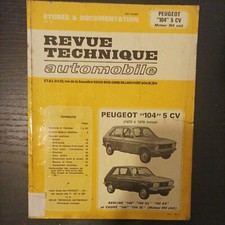 Revue technique peugeot 104 - revue,