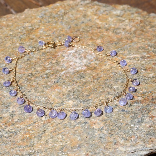 Bracelet gold filled pierre - bracelet,