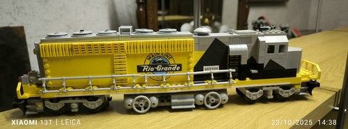 Lego train moc locomotive - train,