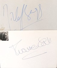 Autographes Michel Berger et