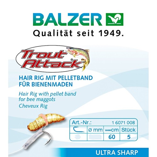 Hameçons montés balzer trout - hameçons,