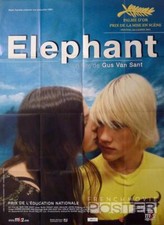 ELEPHANT - GUS VAN SANT / SCHOOL / STUDENT - ORIGINAL LARGE FRENCH MOVIE POSTER